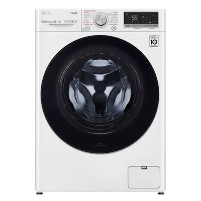 LG Lavasecadora F4DV5010SMW 10,5/7Kg 1400RPM Blanco E