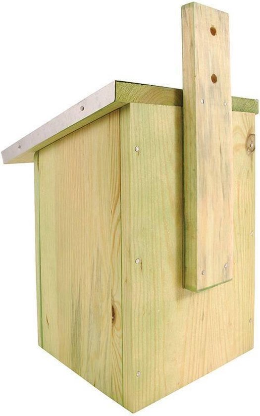 Esschert Design Doe-het-zelf Vogelhuis 21,3x17x23,3 Cm Kg52 - Groen