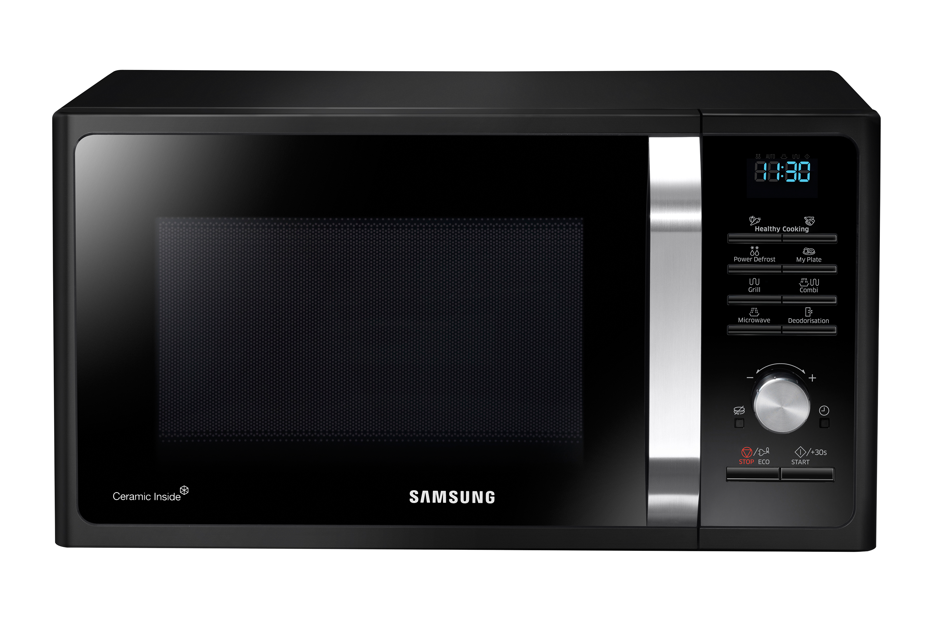 Samsung Microondas con Grill 28L 900W/Grill Negro MG28F303TAK - Black, Black - Negro