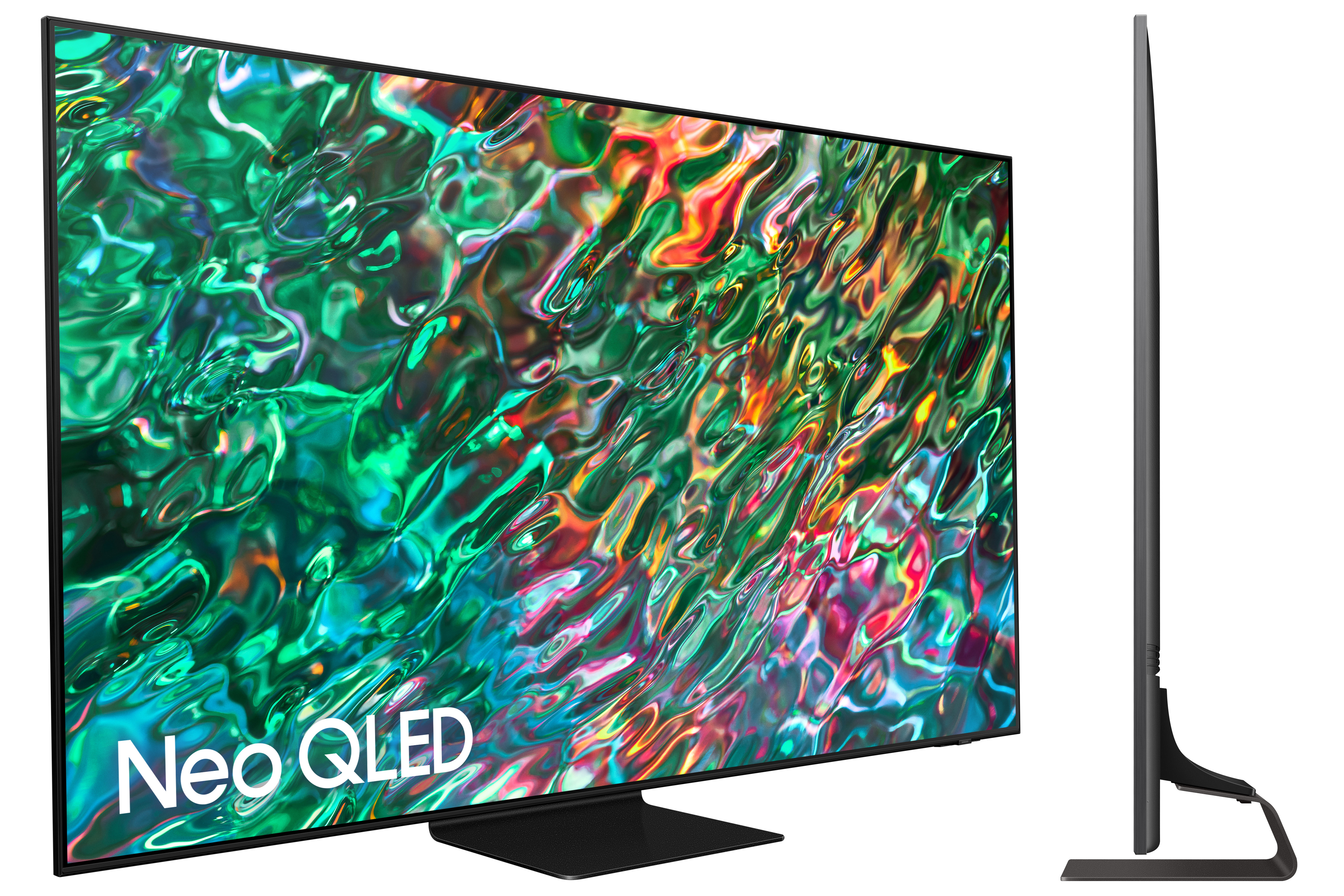 Samsung TV QN90B Neo QLED 138cm 55" Smart TV (2022) - Black, Black - Negro