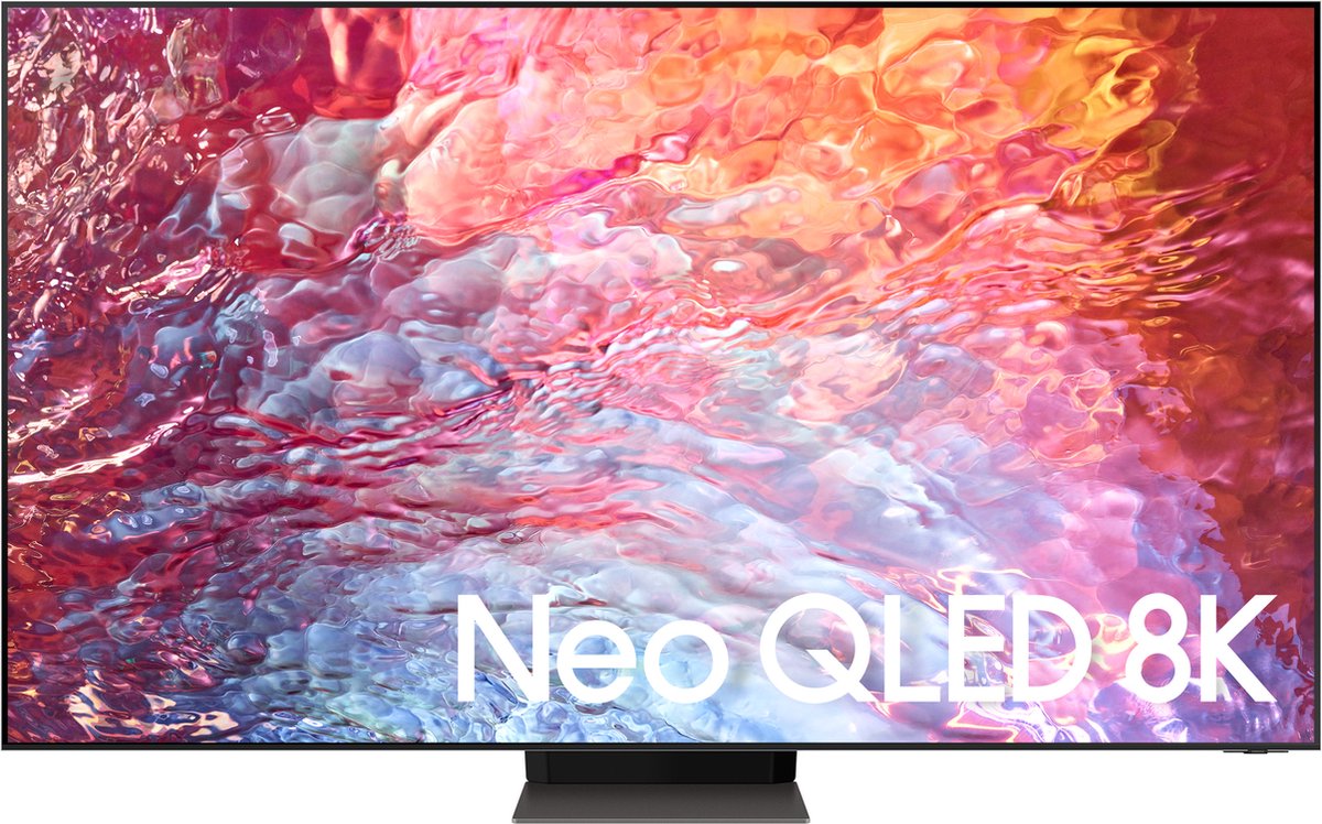 Samsung TV QN700B Neo QLED 8K 163cm 65" Smart TV (2022) - Black, Black - Negro