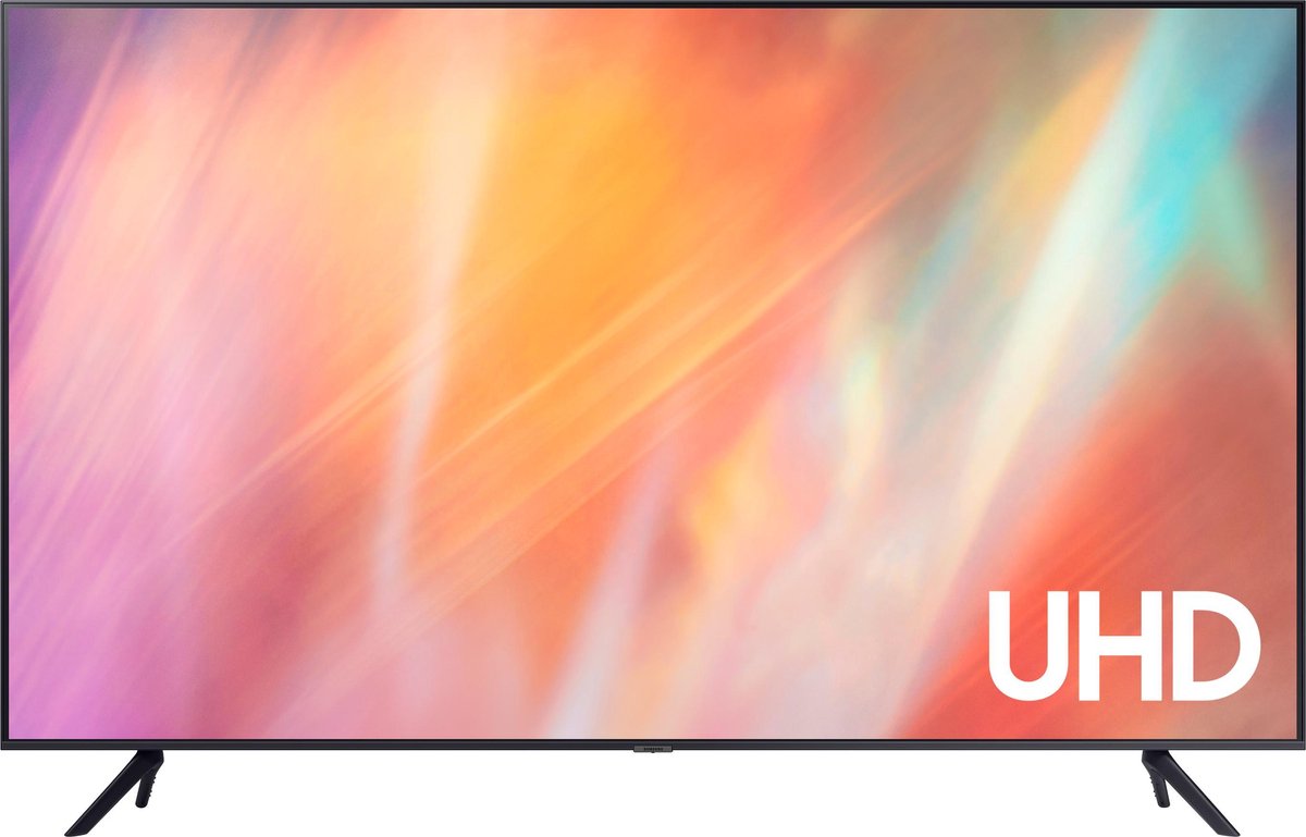 Samsung TV AU7105 Crystal UHD 125 cm 50" 4K Smart TV (2021) - Gray, Gray