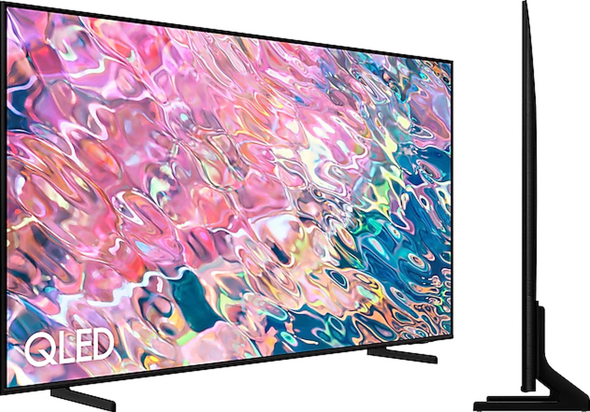 Samsung TV Q60B QLED 108cm 43" Smart TV (2022) - Black, Black - Negro