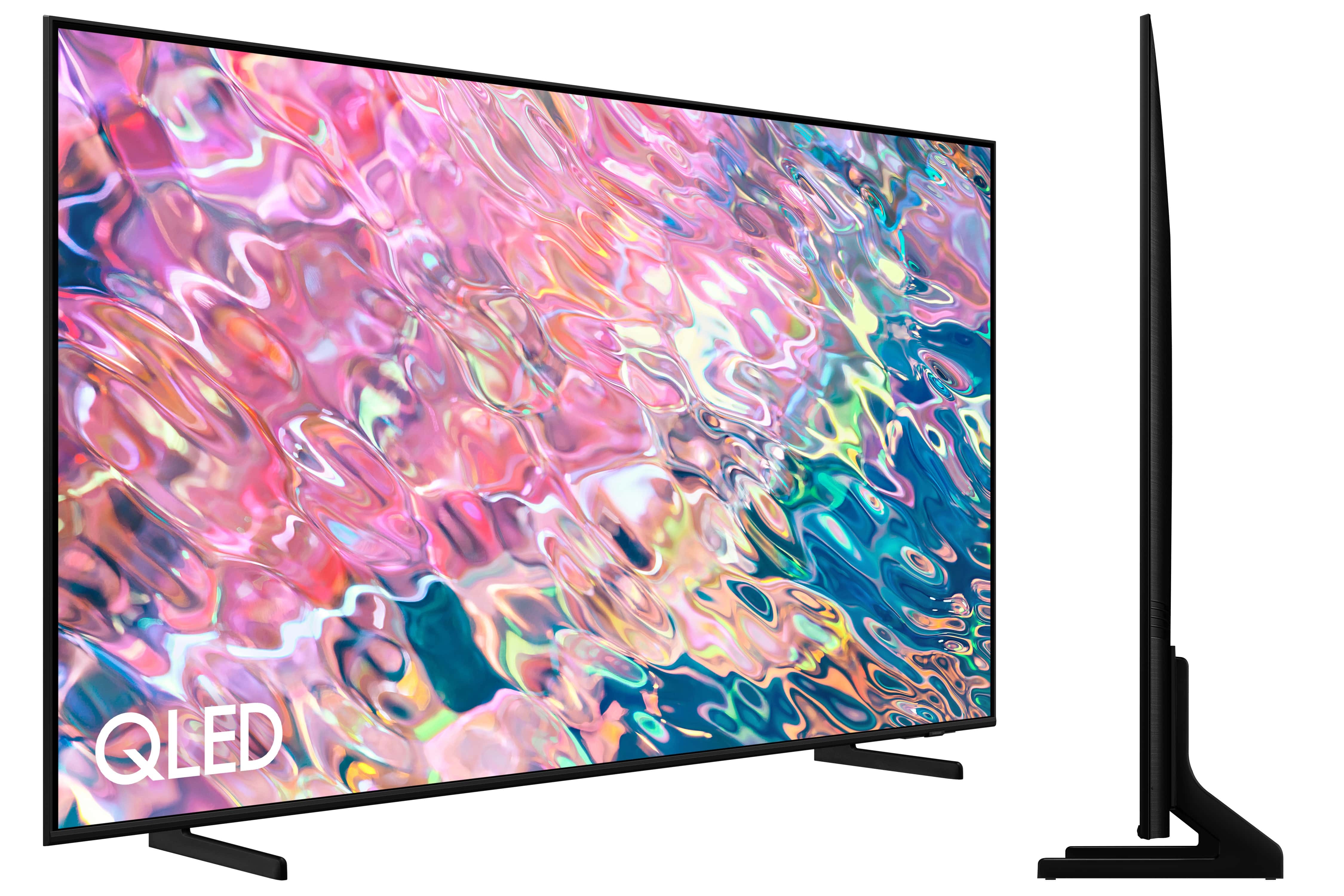 Samsung TV Q60B QLED 125cm 50" Smart TV (2022) - Black, Black - Negro