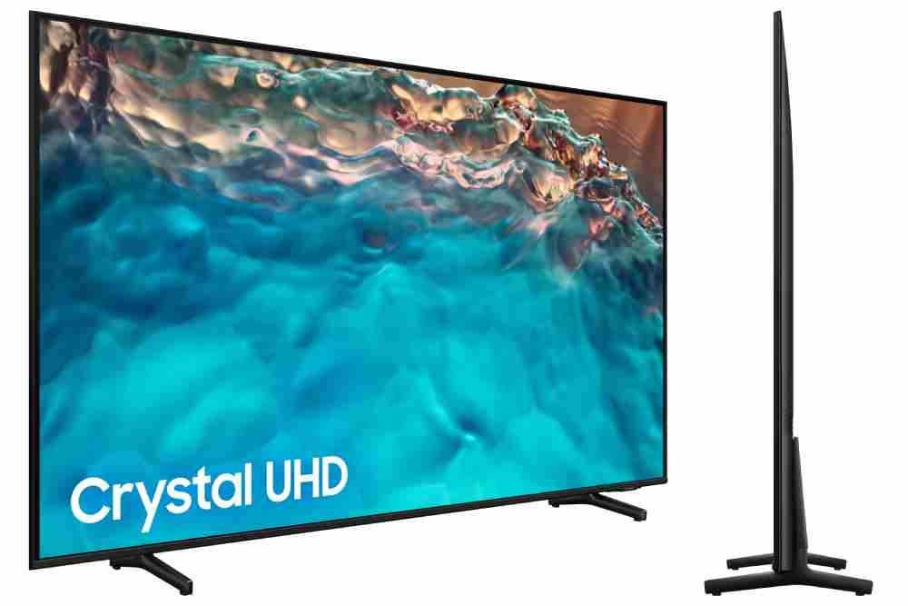 Samsung TV BU8000 Crystal UHD 214cm 85" Smart TV (2022) - Black, Black - Negro