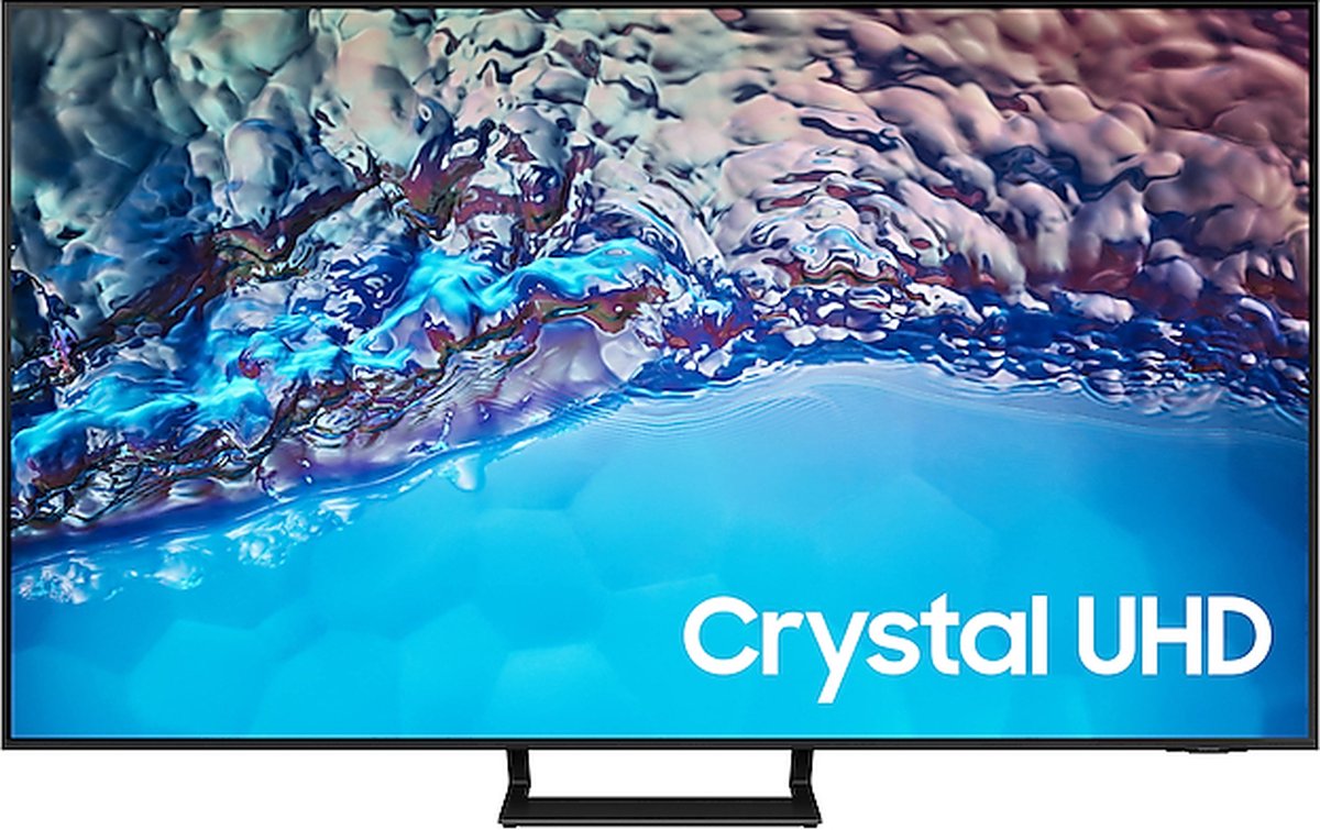 Samsung TV BU8500 Crystal UHD 138cm 55" Smart TV (2022) - Black, Black - Negro