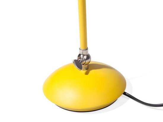 Beliani Helmand Bureaulamp Metaal 22 X 15 Cm - Geel