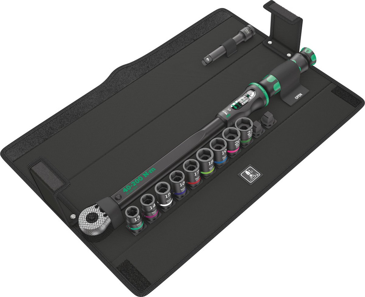 Wera Click-Torque C 3 Set 2 | voor schroeven in de betonbouw