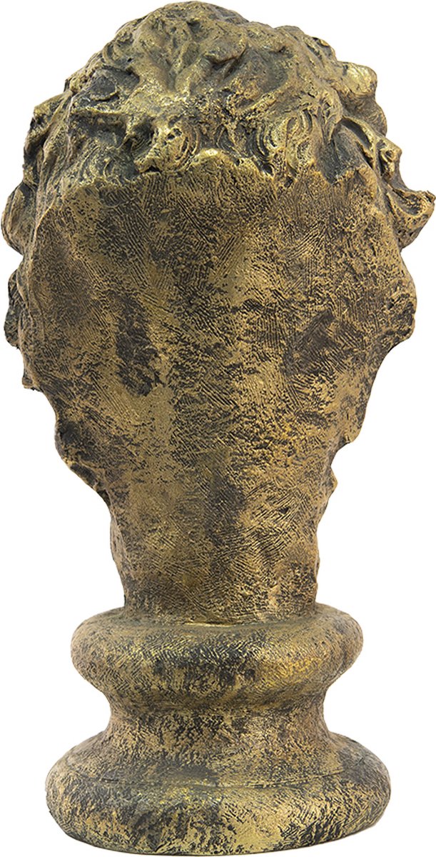 Clayre & Eef Decoratie Leeuw 32*32*67 Cm 5pr0060go - Goud