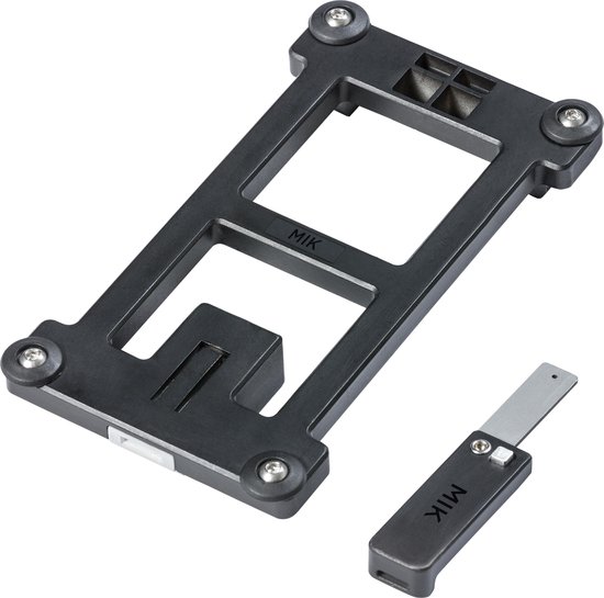 Basil Adapterplaat Mik - Zwart