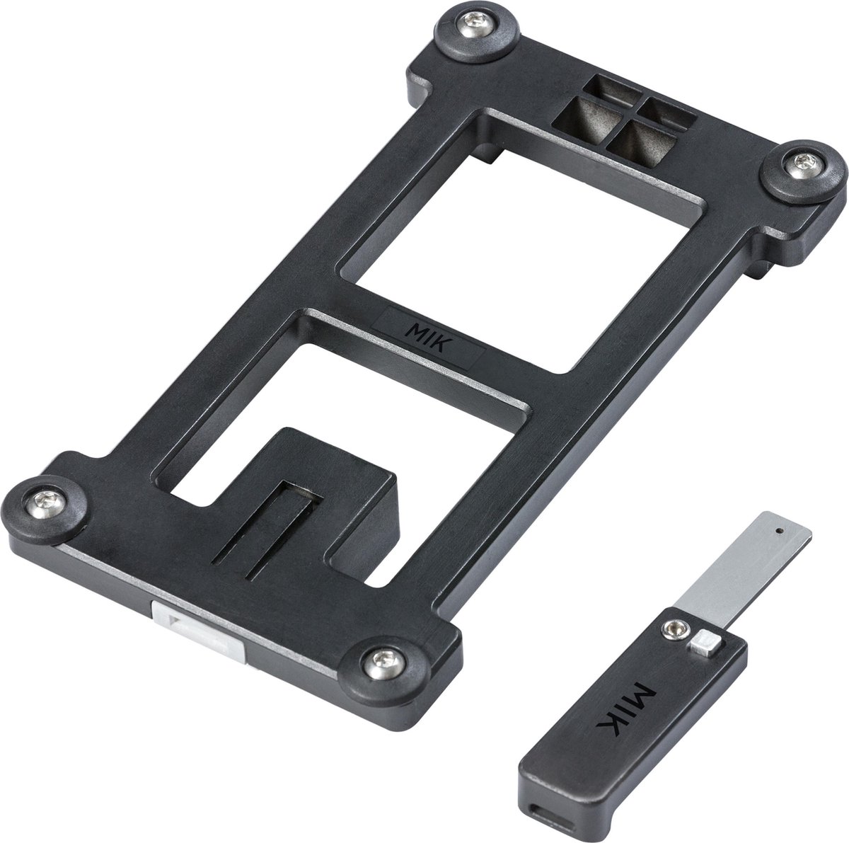 Basil Adapterplaat Mik - Zwart