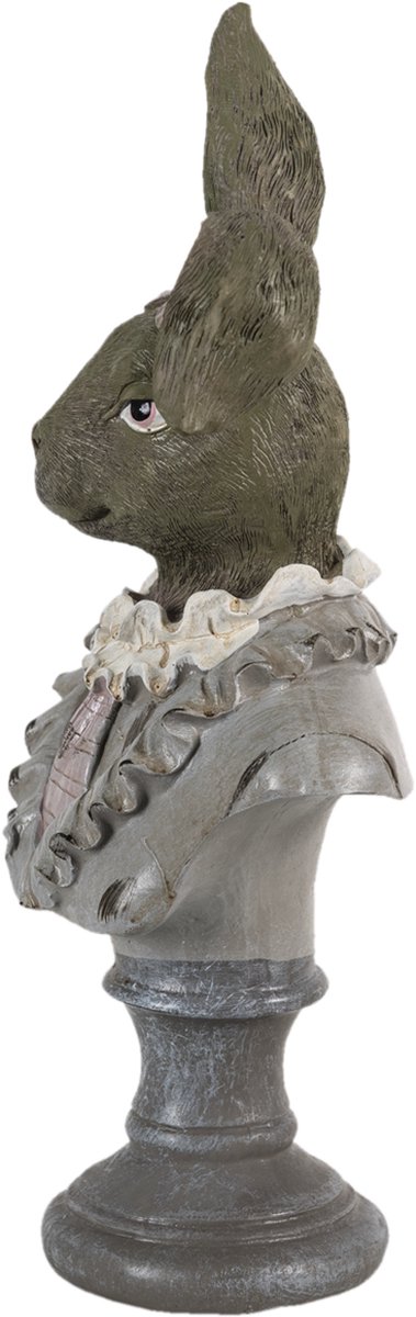 Clayre & Eef Decoratie Konijn 12*12*32 Cm 6pr3544 - Beige