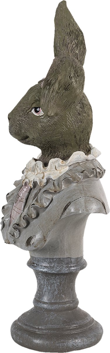 Clayre & Eef Decoratie Konijn 12*12*32 Cm 6pr3544 - Beige