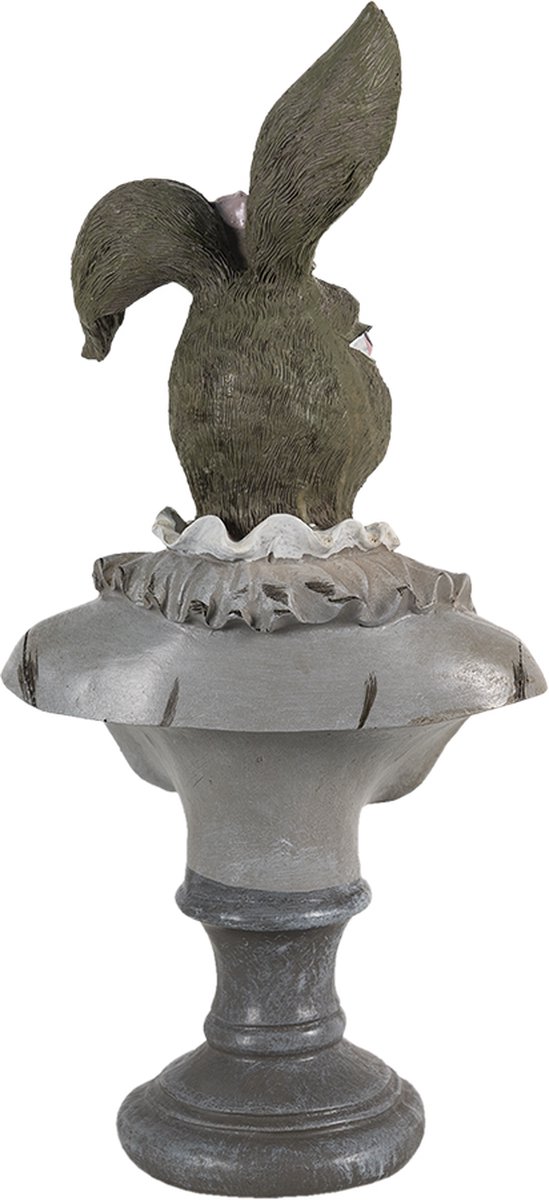 Clayre & Eef Decoratie Konijn 12*12*32 Cm 6pr3544 - Beige
