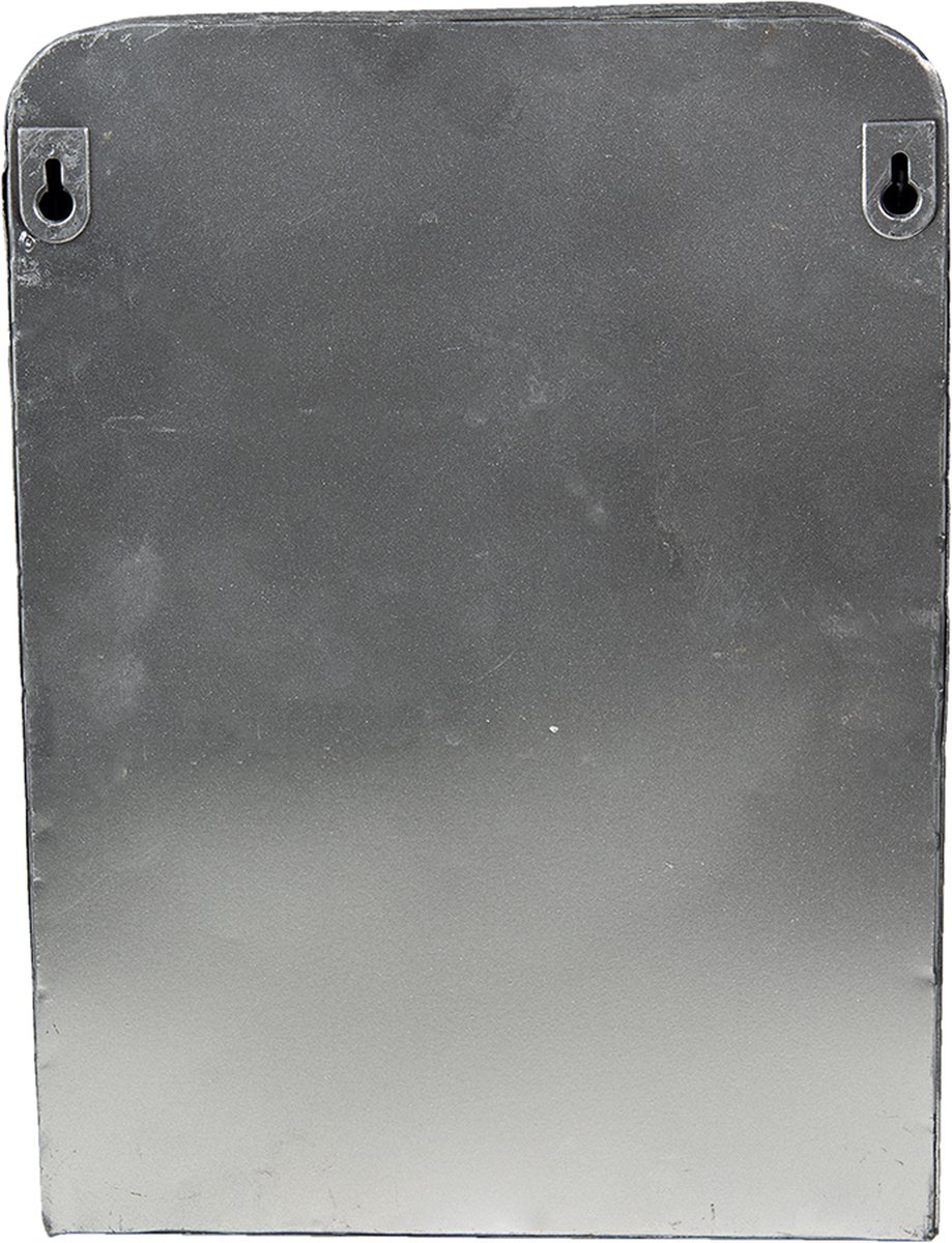 Clayre & Eef Sleutelkastje 23*10*30 Cm, Metaal Rechthoek - Zwart