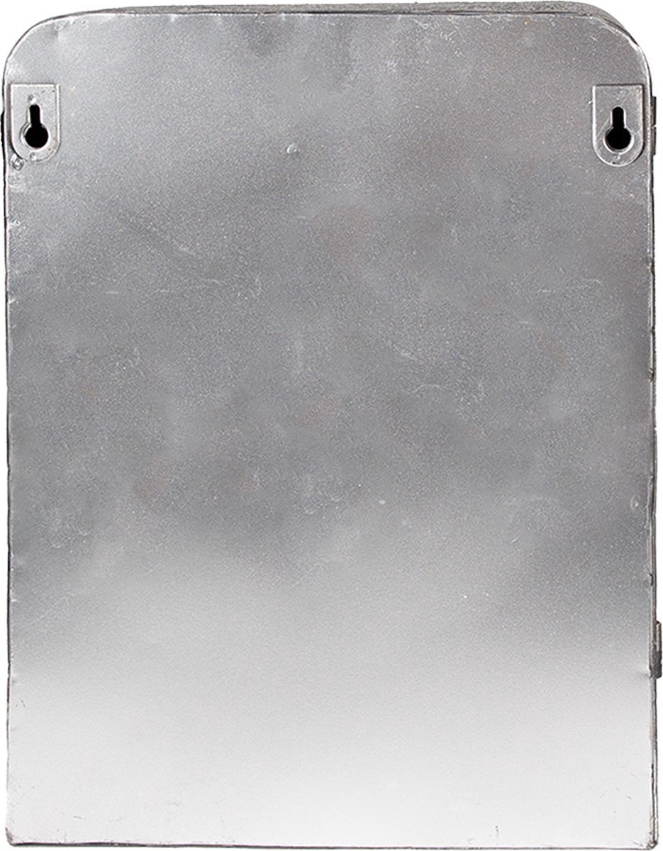 Clayre & Eef Sleutelkastje 23*10*30 Cm, Metaal Rechthoek - Zwart