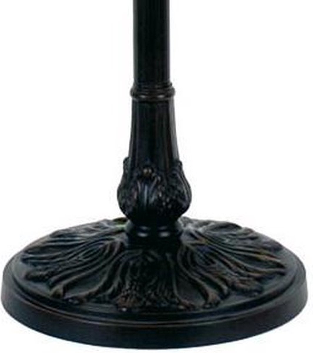 Clayre & Eef Lumilamp Tiffany Vloerlamp Ø 55*150 Cm 3x E27 / Max 60w - Beige