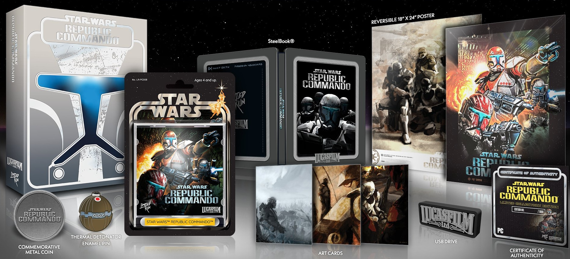 Limited Run Star Wars: Republic Commando Collector's Edition ( Games)