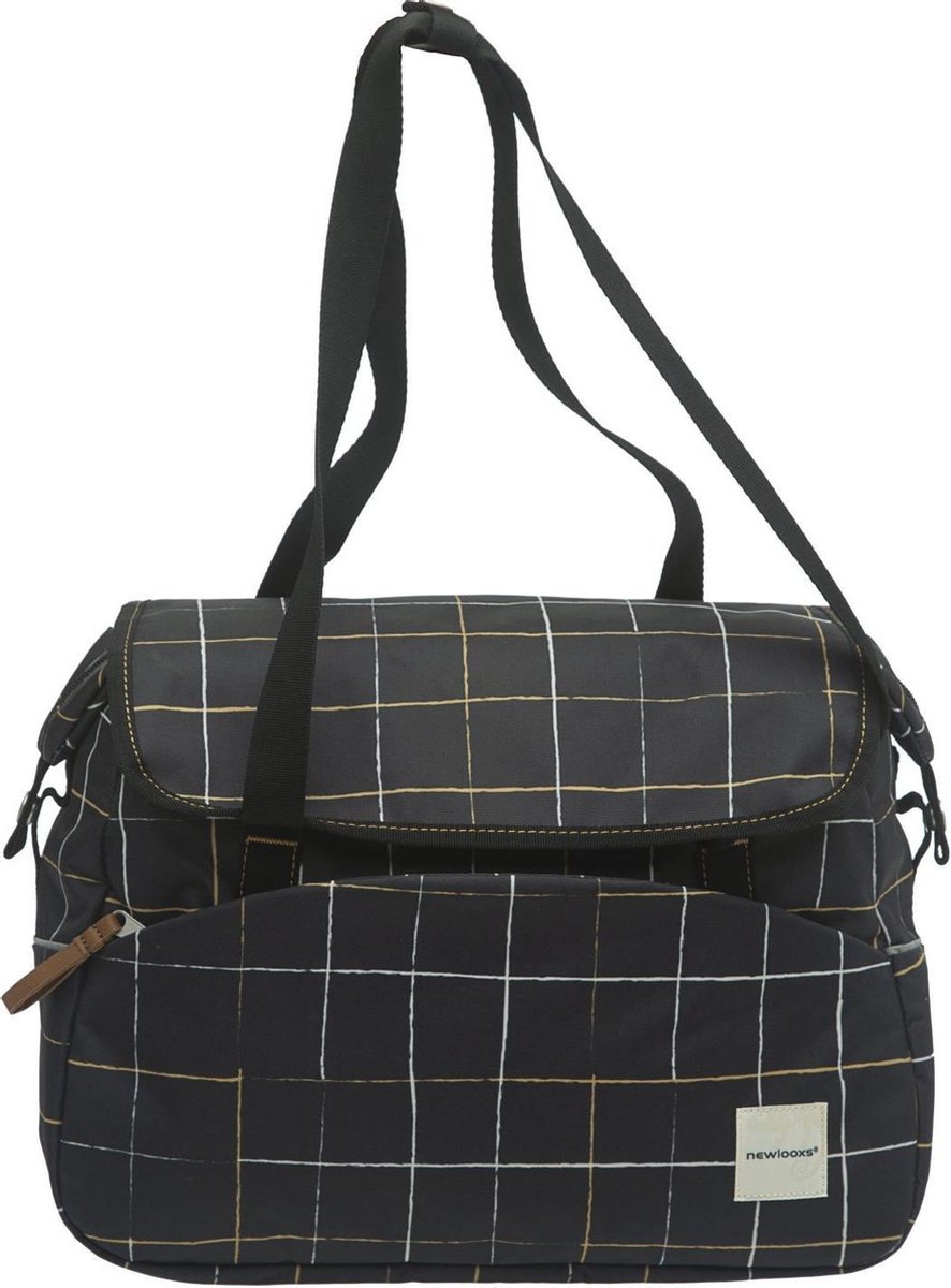 New Looxs Fietstas/schoudertas Tosca 16 Liter - Zwart