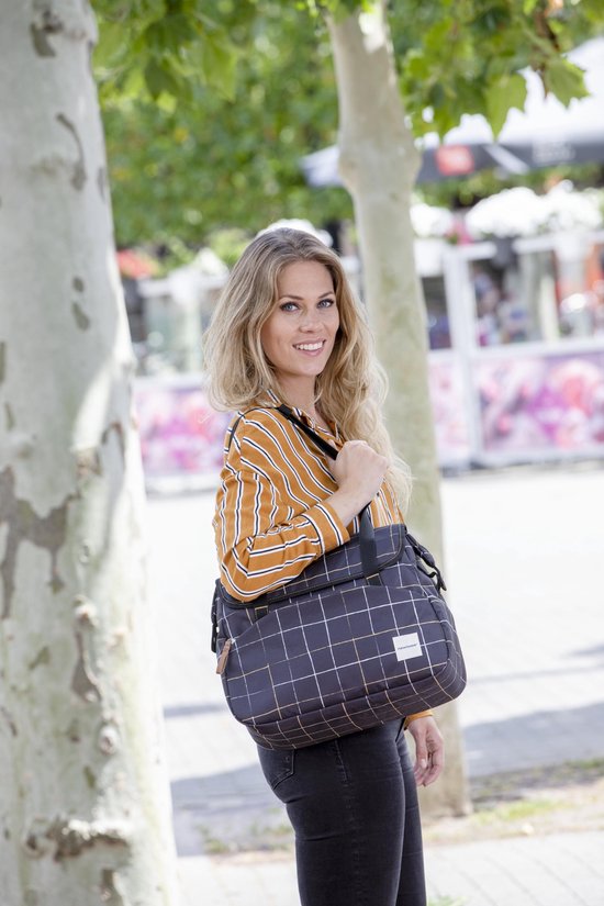 New Looxs Fietstas/schoudertas Tosca 16 Liter - Zwart