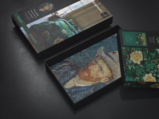 Beddinghouse X Van Gogh Museum - Bh Gogh Wild Roses Green 240x200/220 - Groen