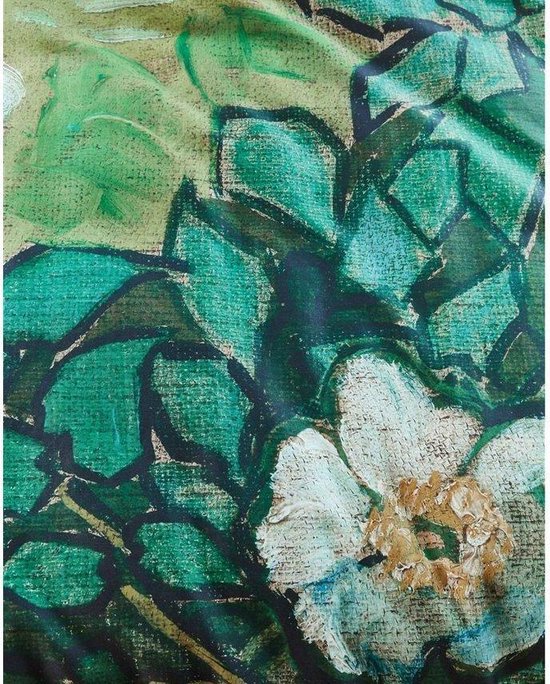 Beddinghouse X Van Gogh Museum - Bh Gogh Wild Roses Green 240x200/220 - Groen