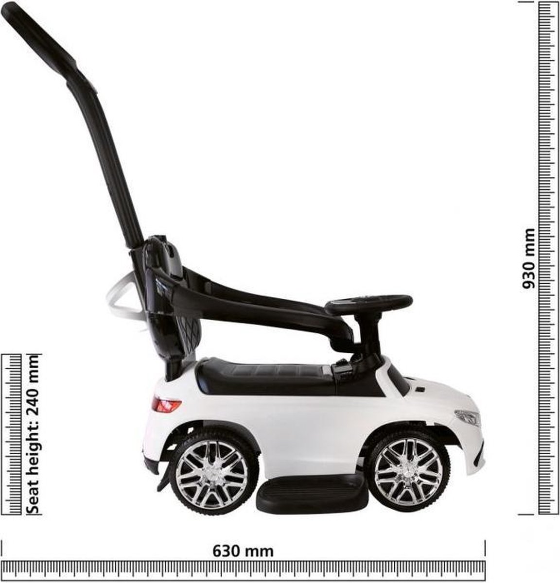 Jamara Loopwagen Mercedes-amg 63 Junior 3-in-1 - Wit