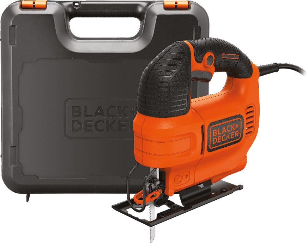 BLACK+DECKER KS701EK-QS - Sierra de vaivén eléctrica 520W con maletín