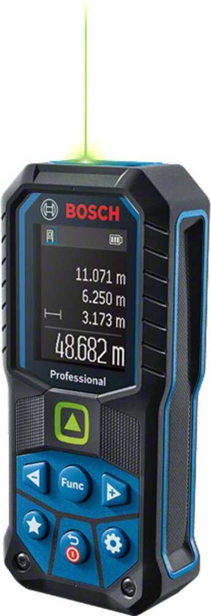 Bosch GLM 50-25 G | Professional Laserafstandsmeter | 2 x 1.5 V LR6 Batterij (AA) | IP65