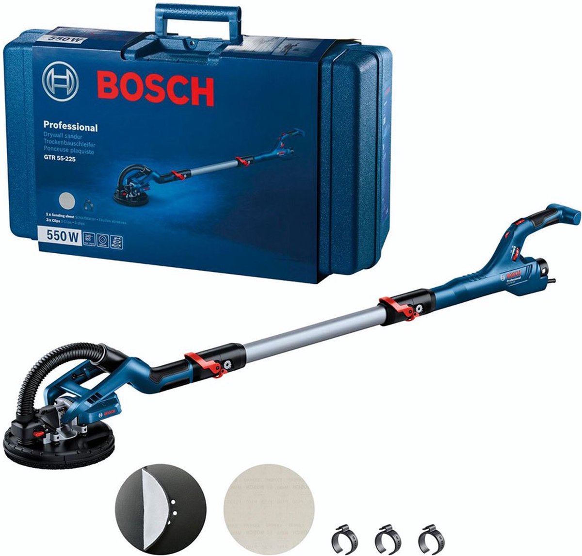 Bosch GTR 55-225 | Langnekschuurmachine | 550 W | 215 mm