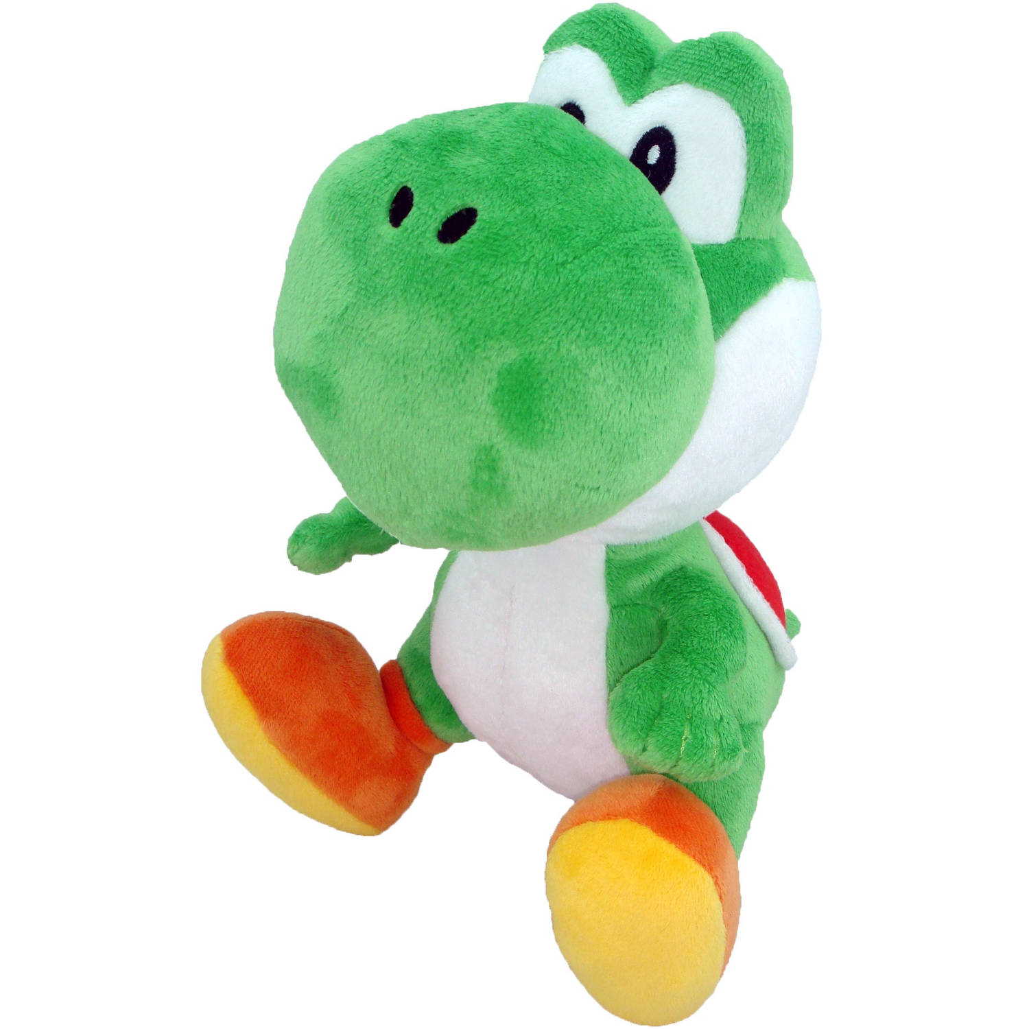 San-ei Co Little Buddy Knuffel Super Mario Bros: Yoshi 19 Cm - Groen