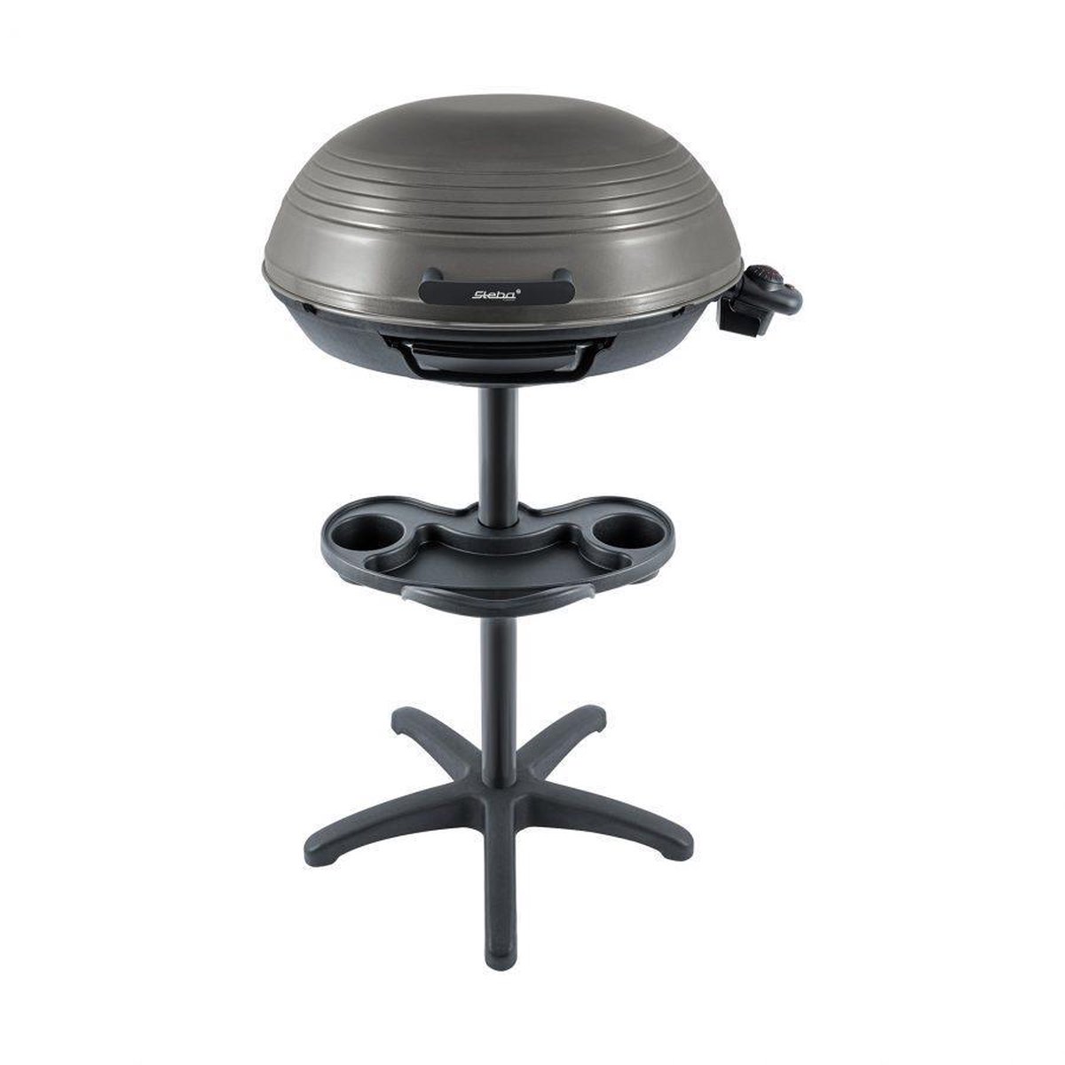 Steba - Vg325 - Elektrische Barbecue - Op Statief - 48 Cm - - Zwart