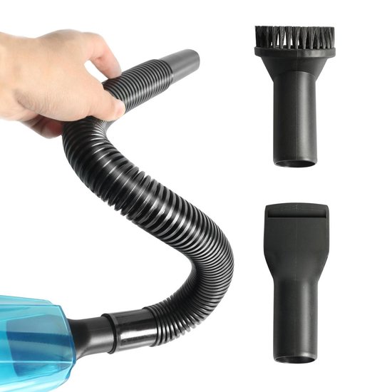 TurboTronic Lux400 Kruimeldief Voor Nat & Droog Inclusief 5 Accessoires - - Zwart