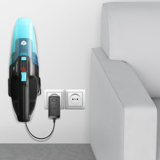 TurboTronic Lux400 Kruimeldief Voor Nat & Droog Inclusief 5 Accessoires - - Zwart