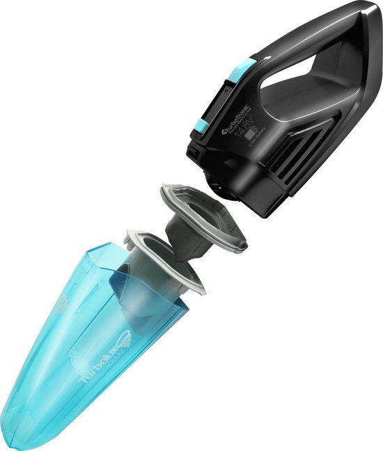 TurboTronic Lux400 Kruimeldief Voor Nat & Droog Inclusief 5 Accessoires - - Zwart