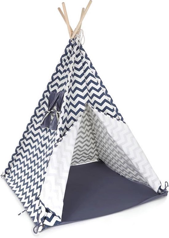 Bandits and Angels Speeltent Bandits & Angels Tipi Indian Blue (Dark) - Blauw