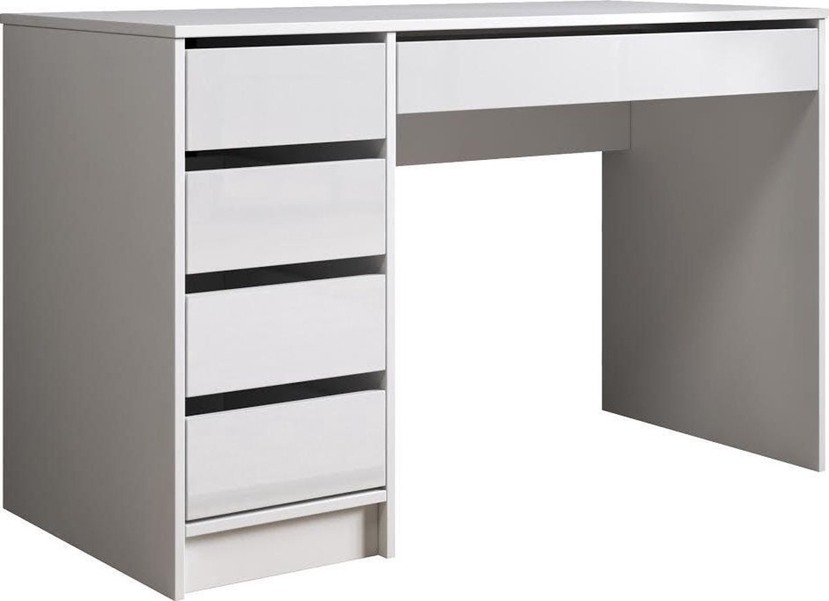 Meubella - Bureau Avio 120 Cm - Wit