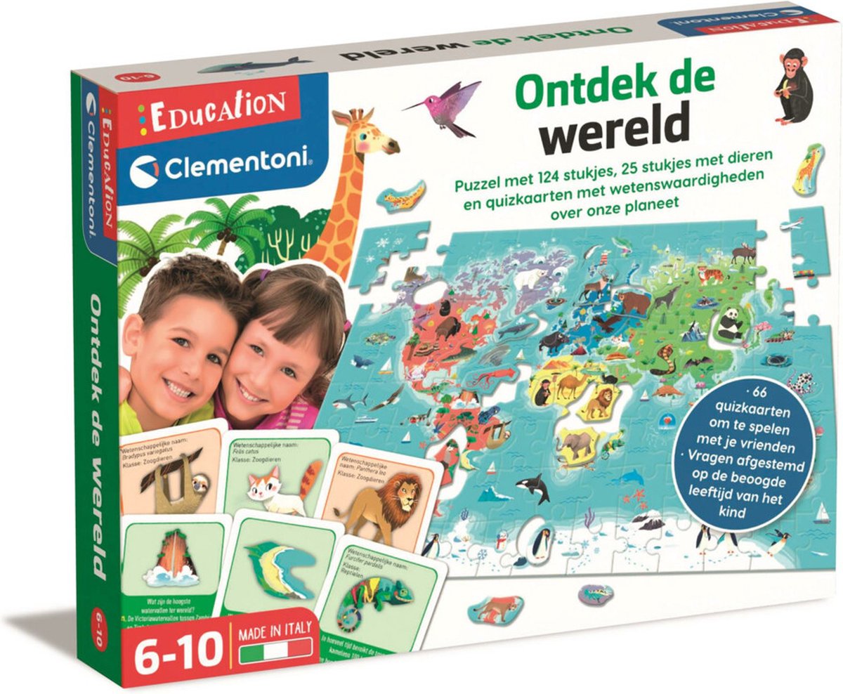 Clementoni Educatief - Ontdek De Wereld