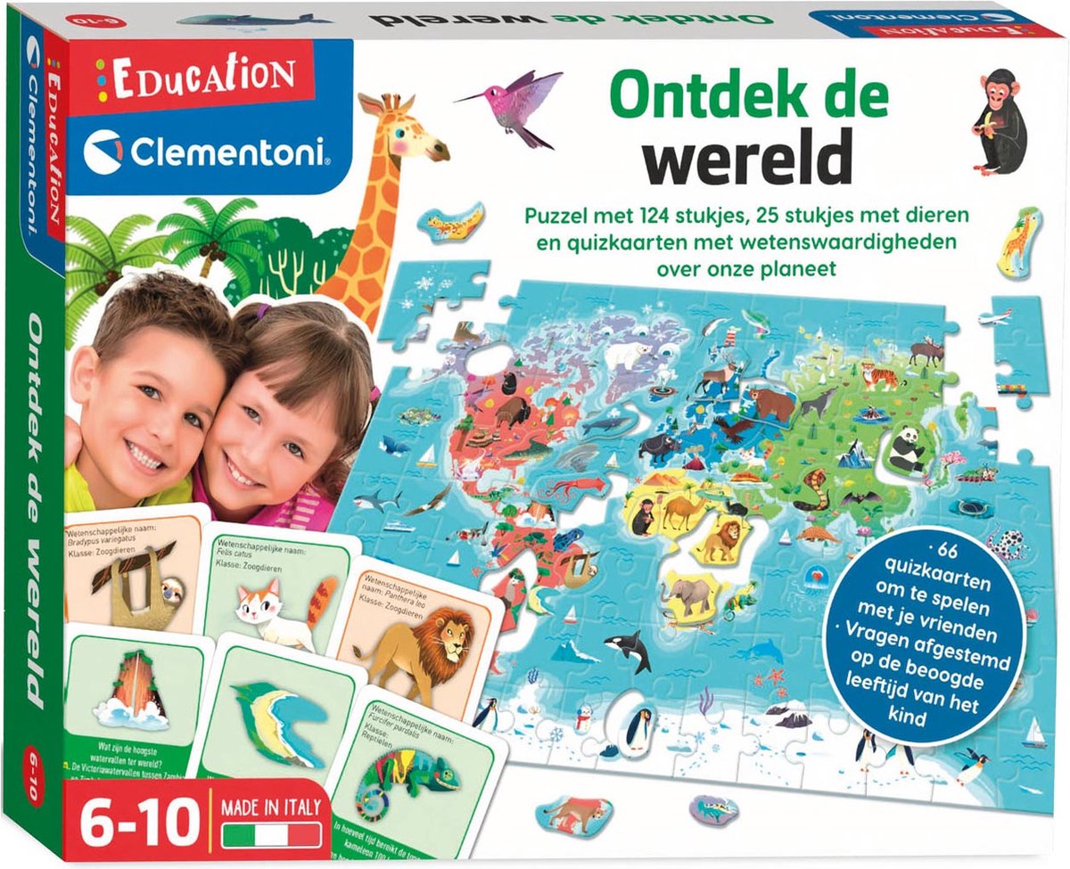 Clementoni Educatief - Ontdek De Wereld