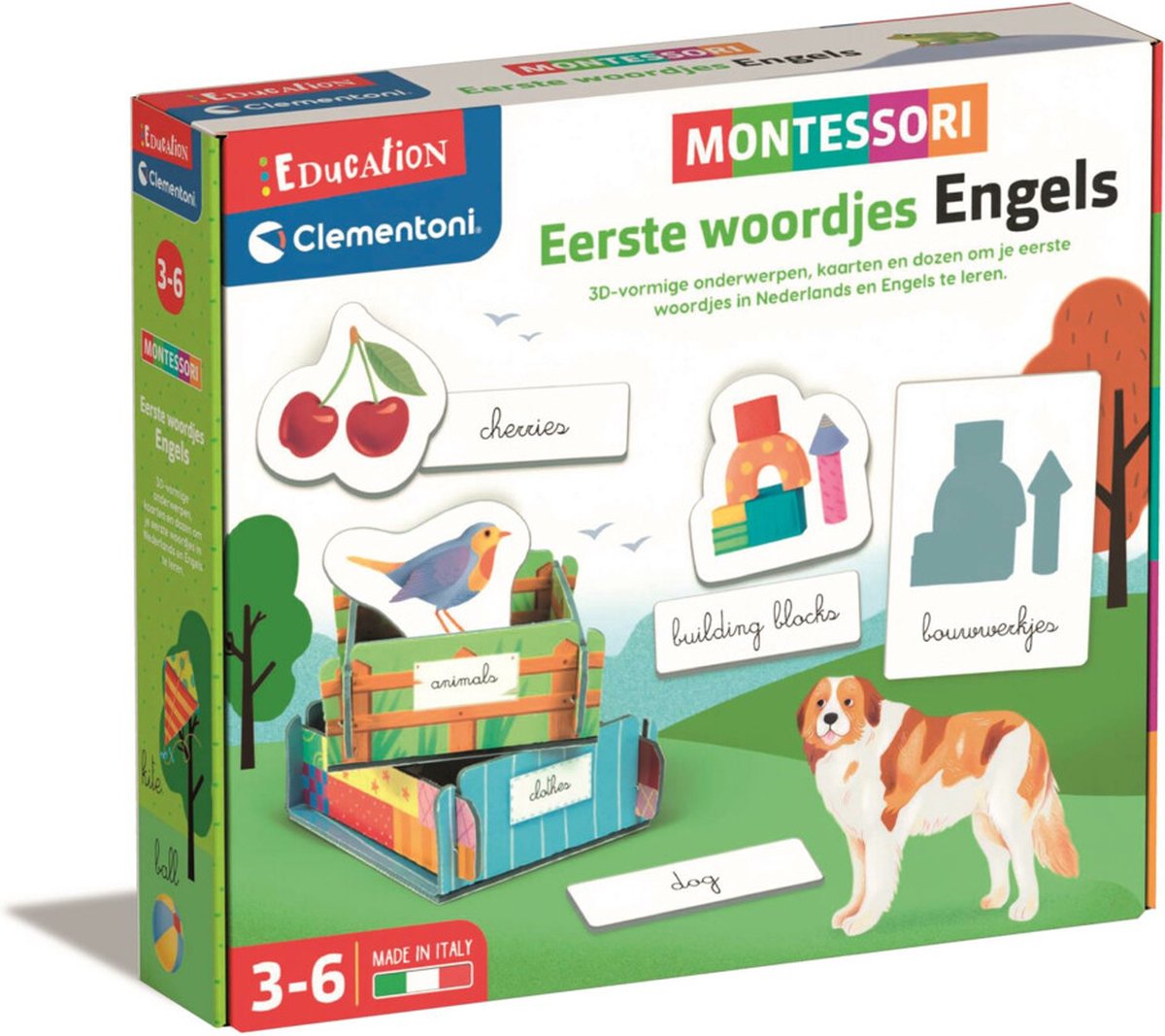 Clementoni Montessori - Eerste Woordjes Engels