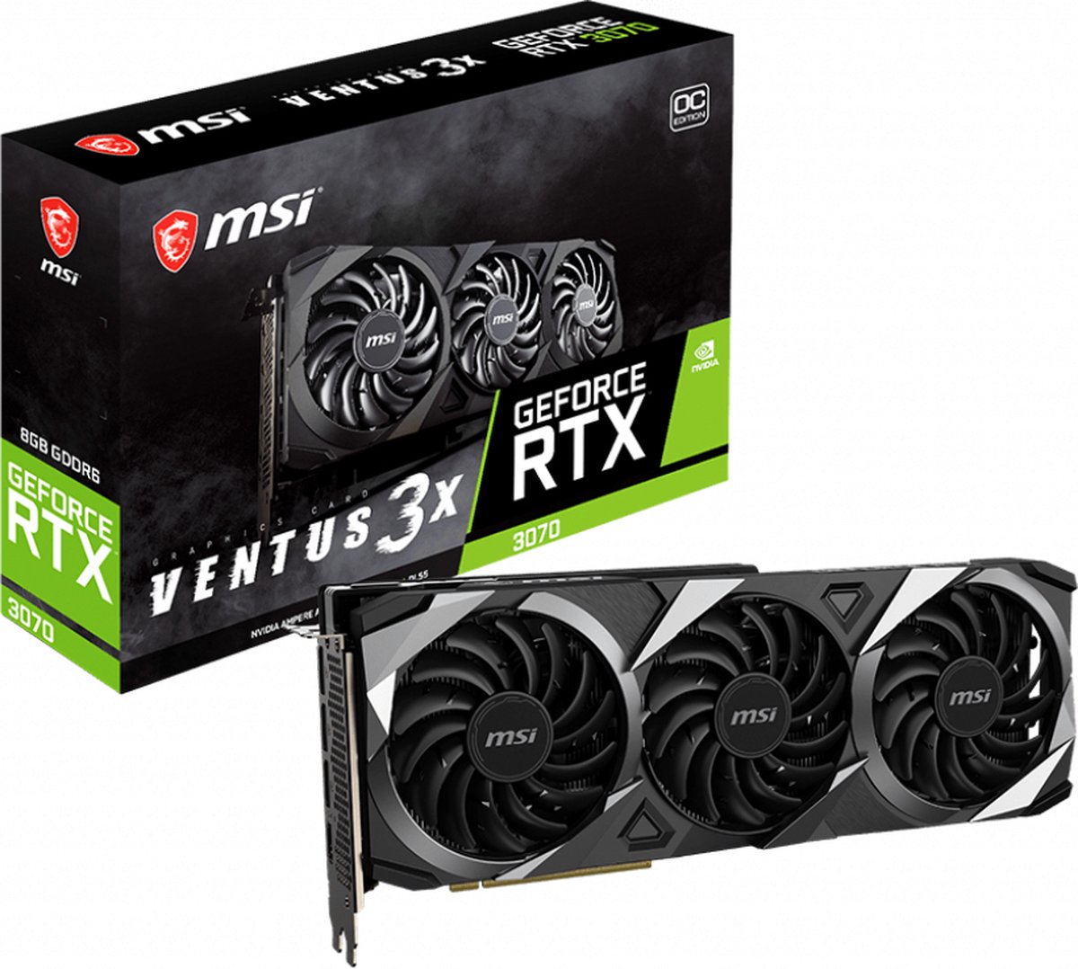 MSI GeForce RTX 3070 Ventus 3X 8G OC LHR