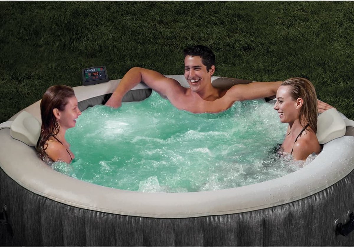 Top1Toys Spa Greywood Deluxe Set 196 Cm - Grijs