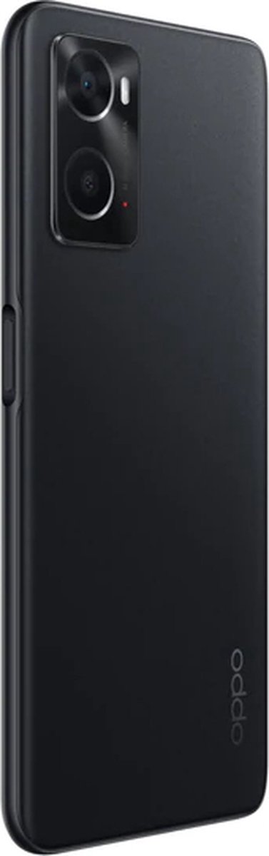 Oppo A76 - 128 GB Glowing Black - Zwart