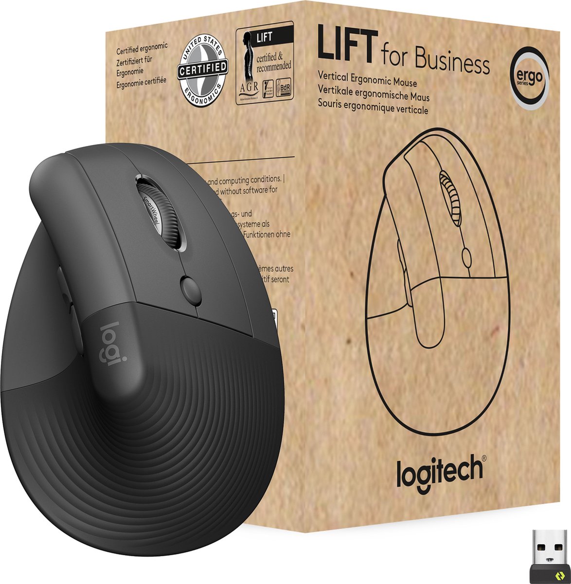 Logitech Lift for Business - Optisch
