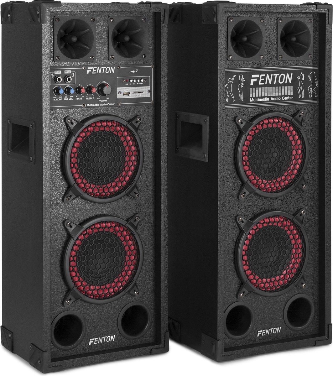 Fenton SPB-26 actieve fullrange speakerset