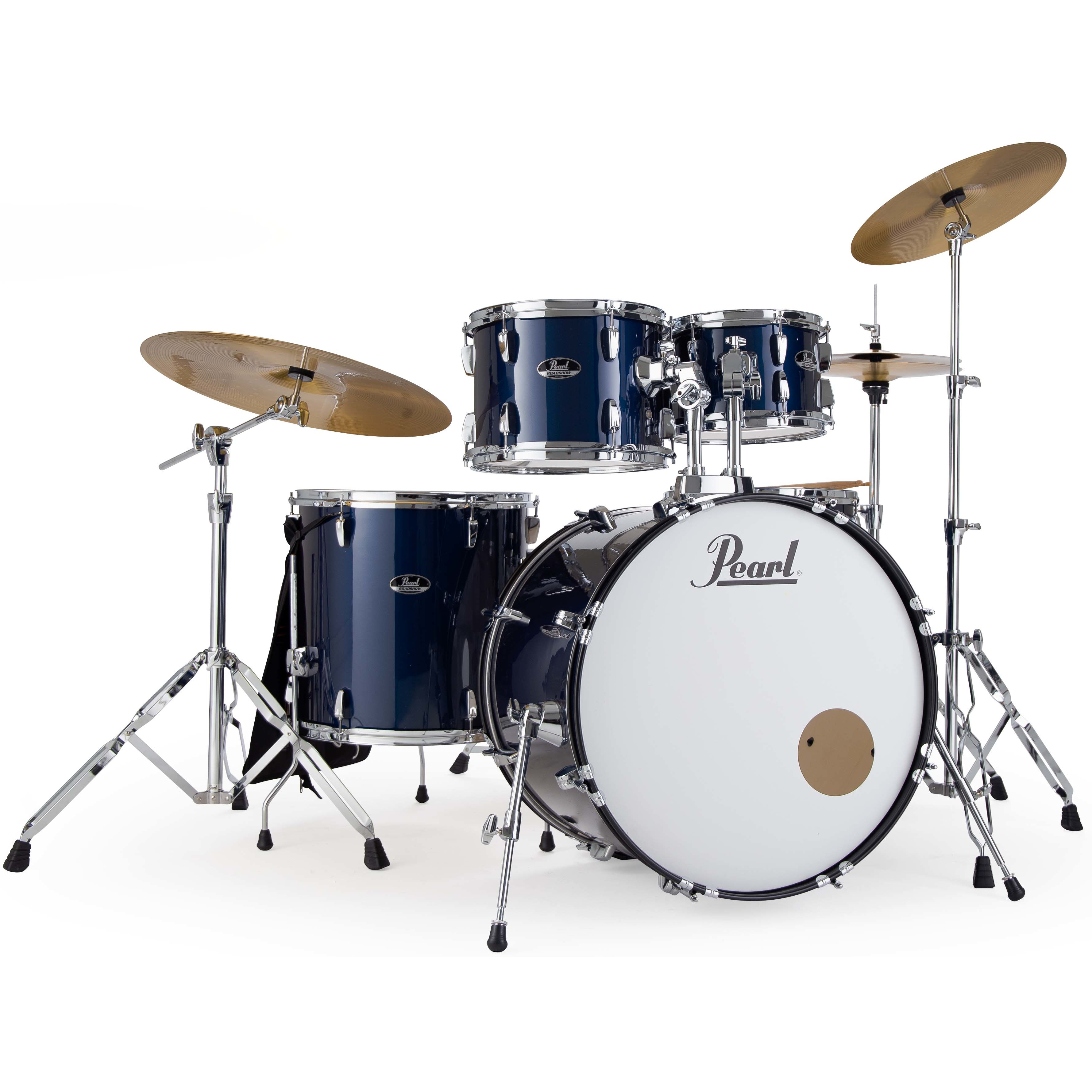 Pearl RS525SBC/C743 Roadshow Royal Blue Metallic drumstel inclusief bekkens