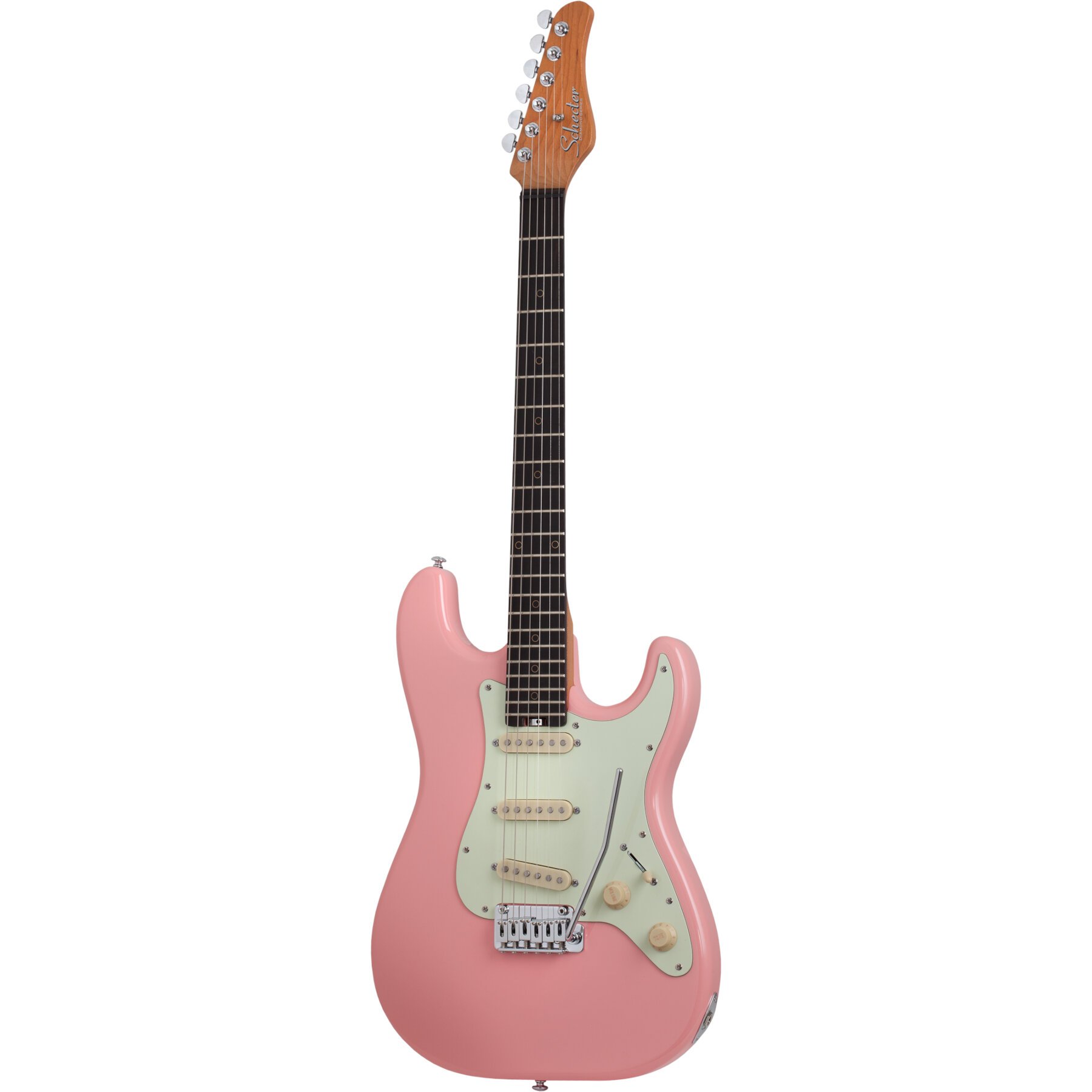 Schecter Nick Johnston Traditional SSS Atomic elektrische gitaar - Coral