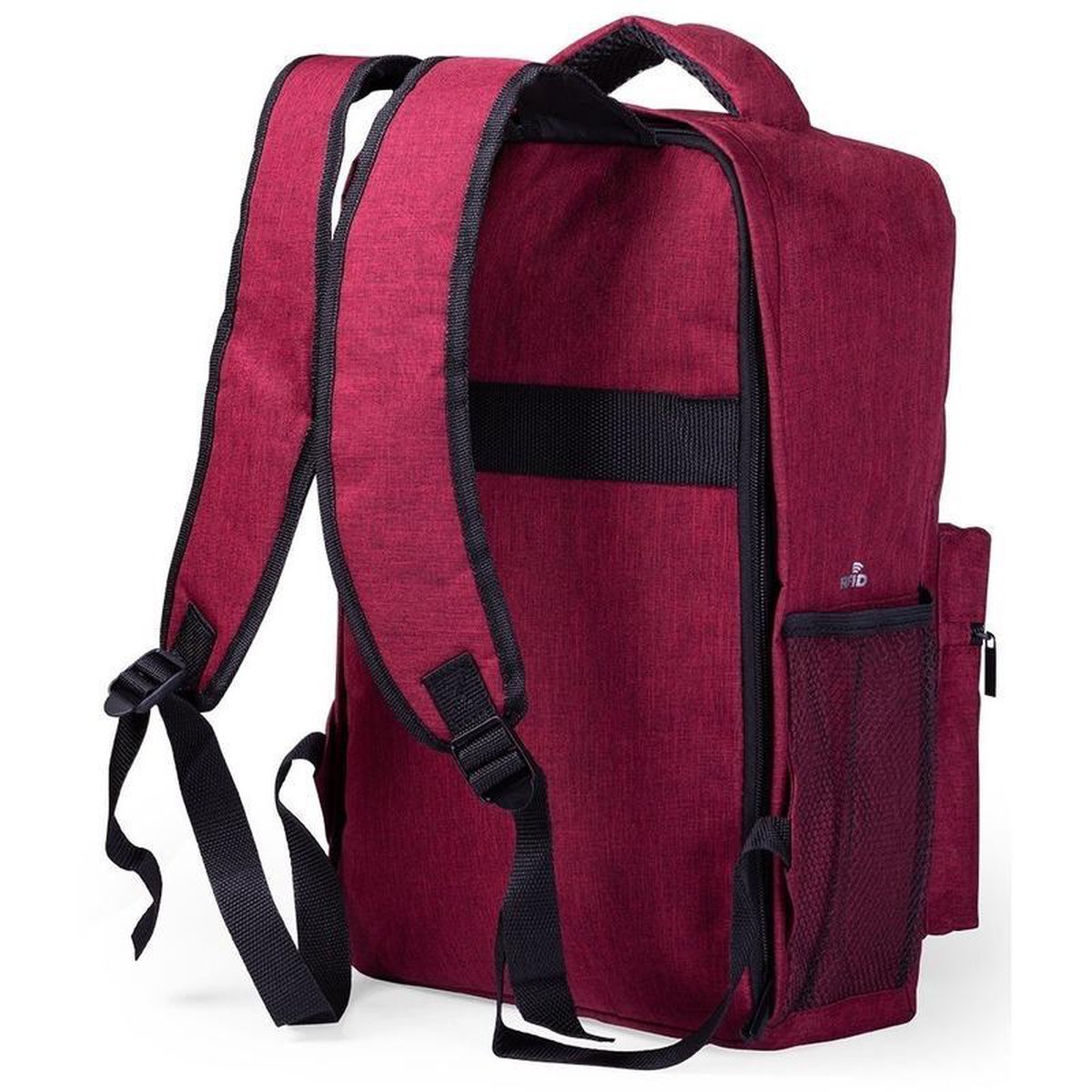 Anti Diefstal Rugtas/rugzak 13 Liter Met Usb En Rfid Anti-skimming Vak - Anti-diefstal/zakkenrollers Rugzak/tassen - Rood