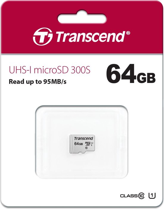 Transcend Microsdxc-kaart 64gb