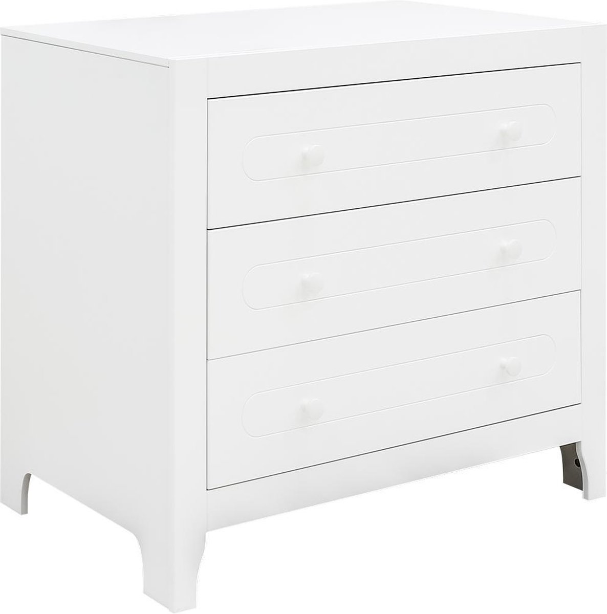 Bopita Evi Commode Met 3 Laden - - Wit